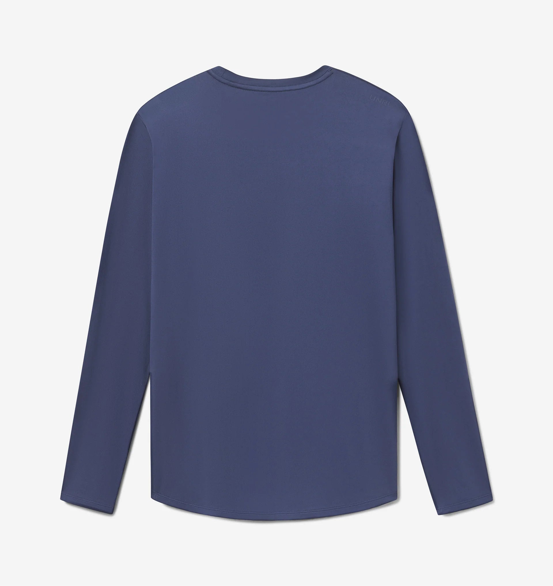 Men's Ultra Long Sleeve T-Shirt - Soft Cotton Comfort Fit (Harbor Blue) | Casual Wear, Layering & Outdoor Activities