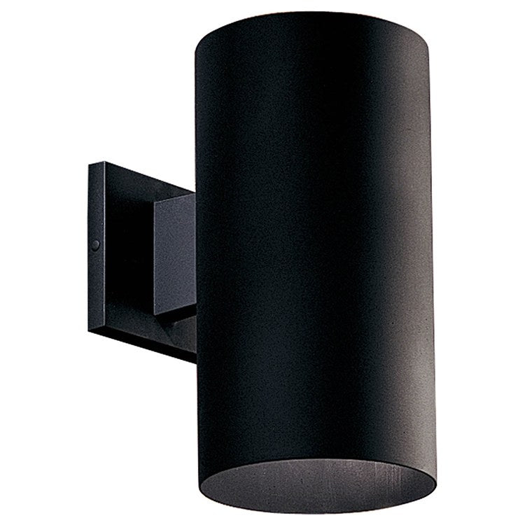 6 Pack Cylindrical Single Light Halogen Wall Lantern Outdoor - Vintage Style Porch Lighting for Patio, Garden, and Entryway