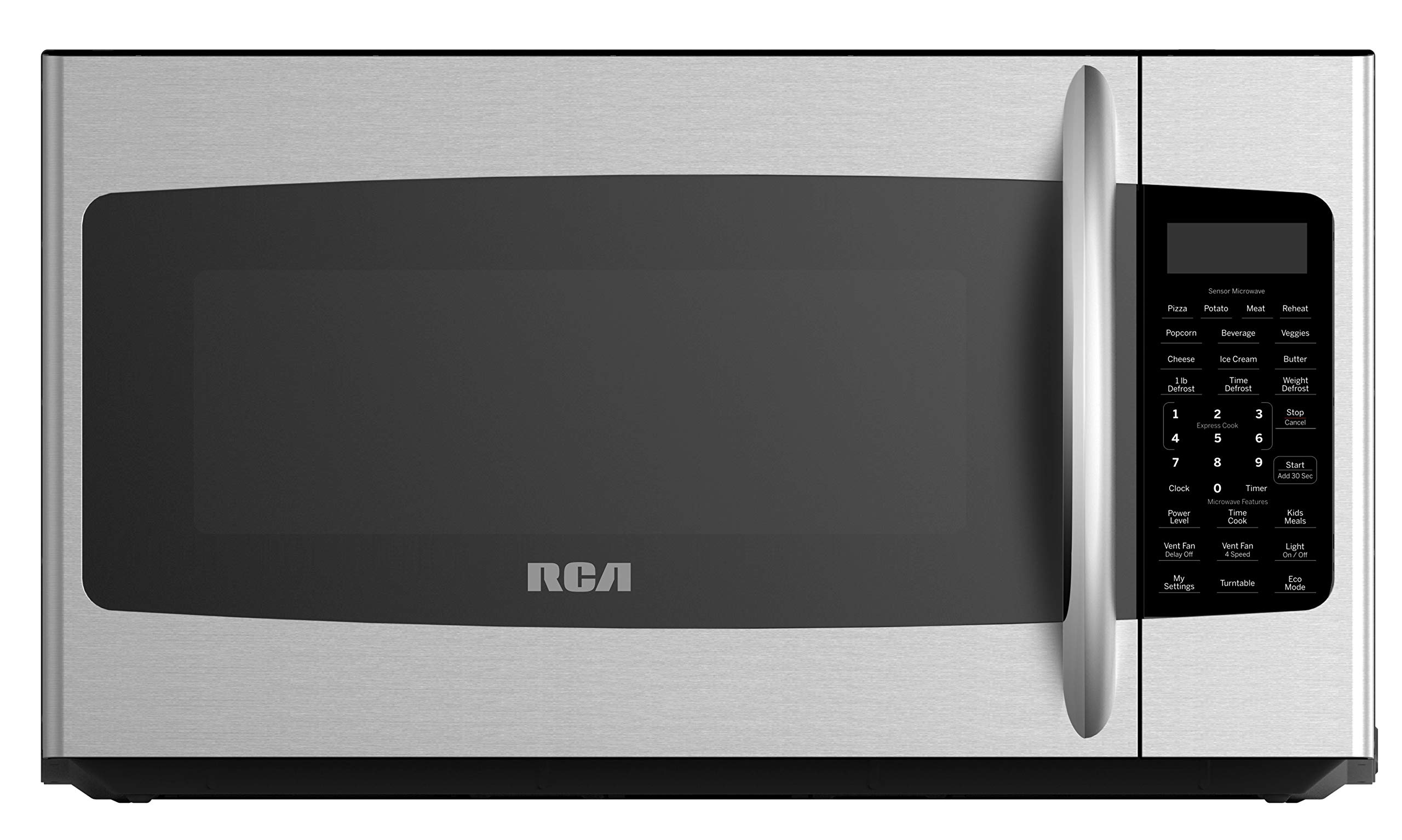 FRIGIDAIRE Stainless Steel 1.8 cu ft 30-Inch Over-The-Range Microwave Oven - Perfect for Kitchen Remodeling & Space-Saving Cooking