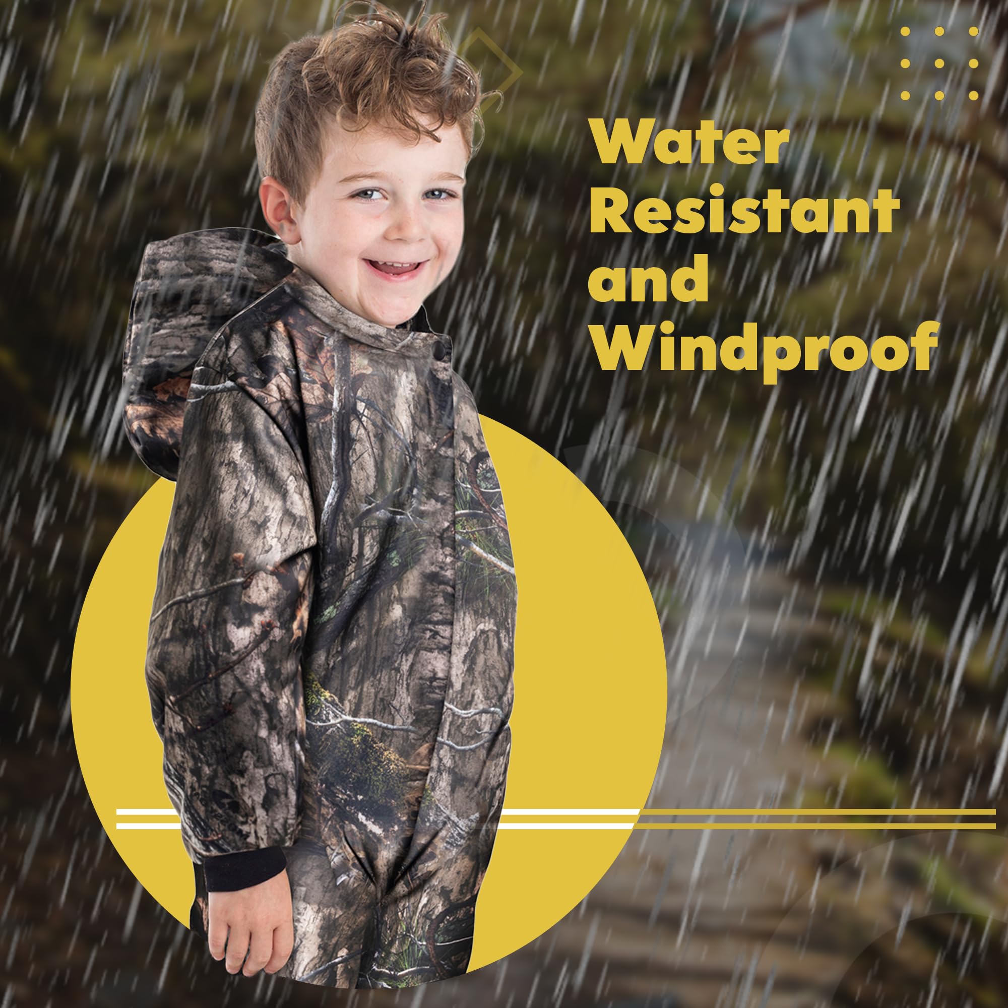 Treel TrailCrest Waterproof Infant & Toddler Snowsuits - Warm One-Piece Ski Overalls for Boys & Girls - Perfect for Winter Play, Skiing & Outdoor Adventures