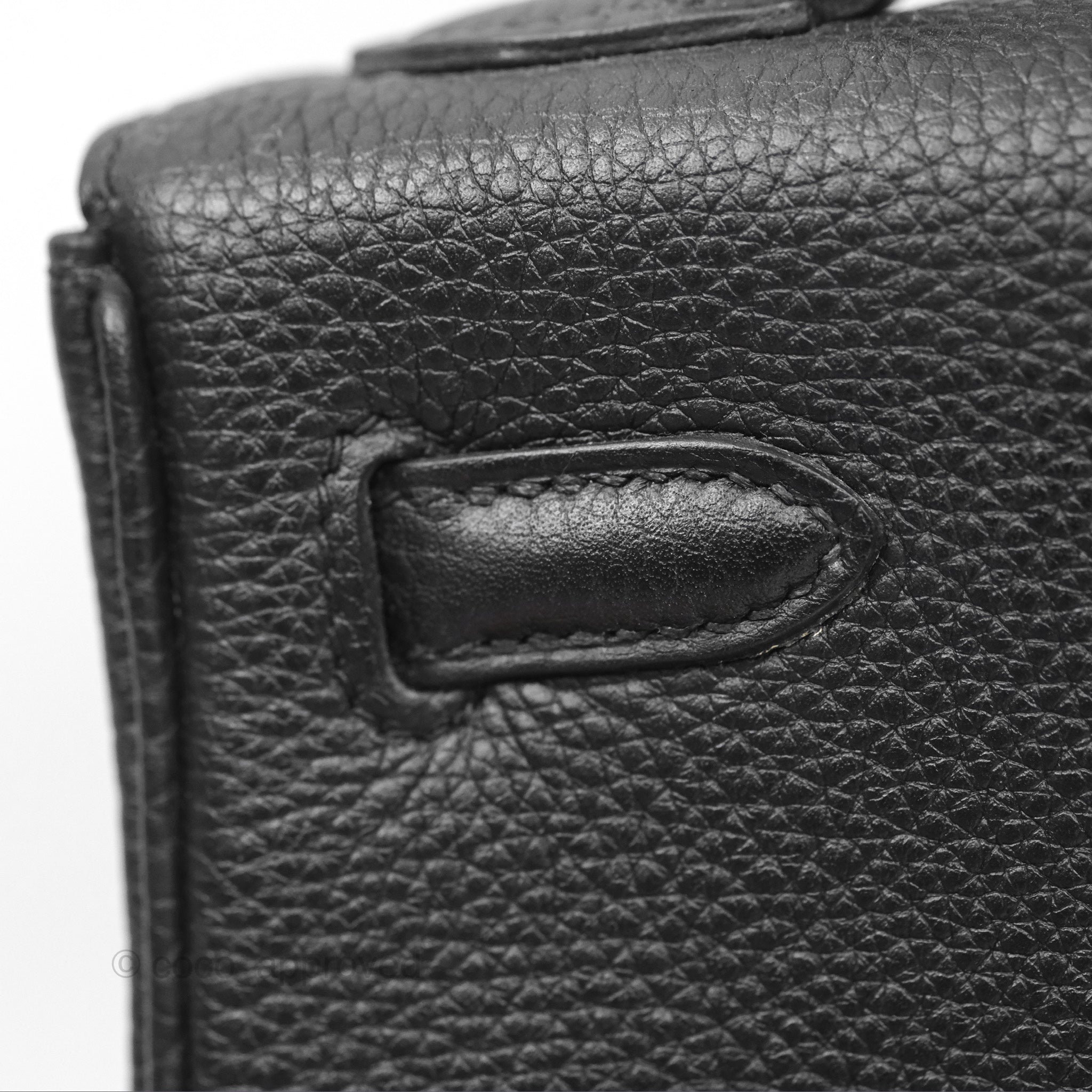Authentic Hermès Retourne Kelly 25 Handbag - Black Togo Leather with Palladium Hardware | Luxury Designer Bag for Women | Perfect for Work, Evening Events & Special Occasions
