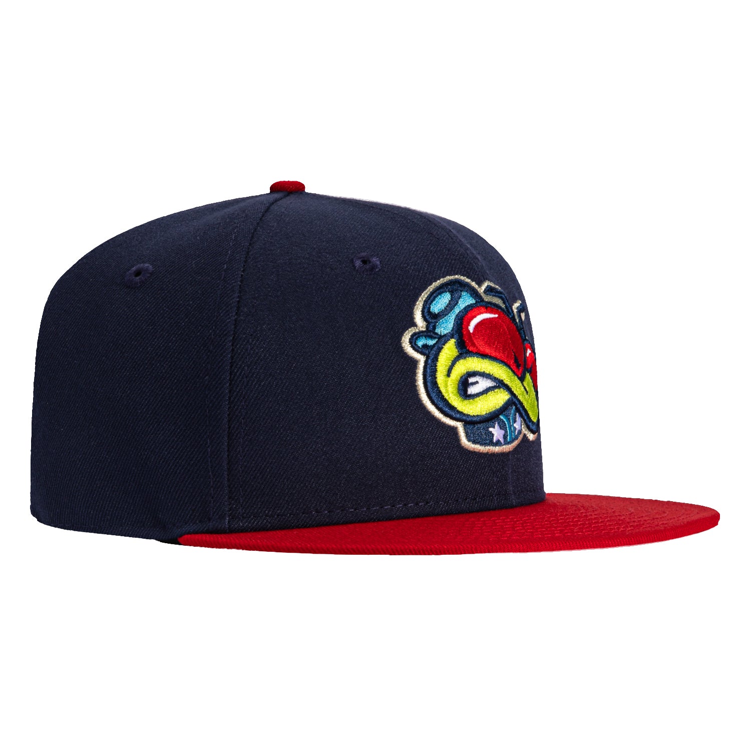 New Era 59Fifty Columbus Blue Jackets Snapback Hat - Light Navy & Red | MLB Baseball Cap for Men & Women | Perfect for Sports Games, Streetwear & Fan Collections