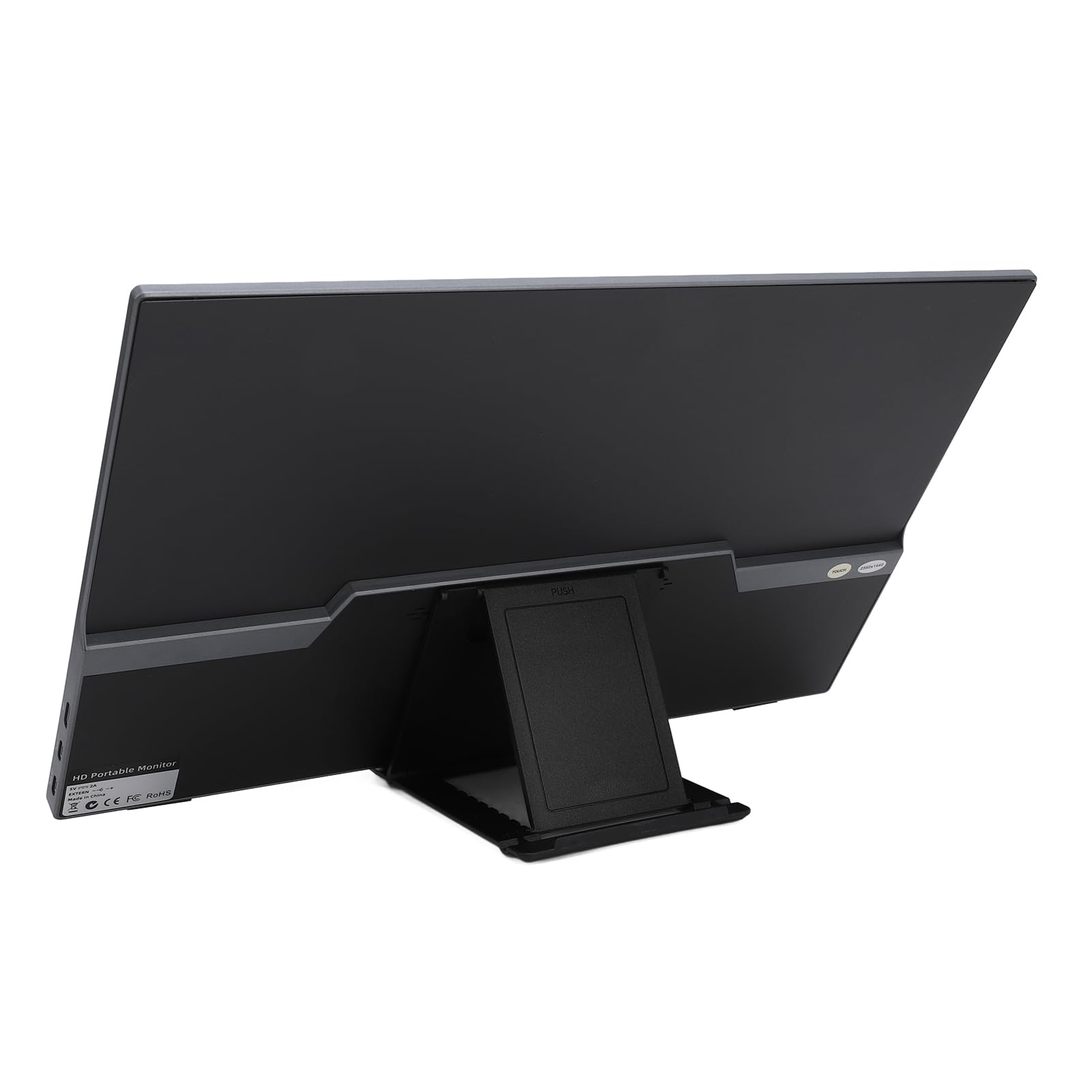 15.6 Inch 2.5K HD Touchscreen Portable Monitor - Ultra Slim External Display for Gaming, Laptop & Travel | Compatible with OS X, Windows & More | Perfect for Work, Entertainment & On-the-Go Productivity