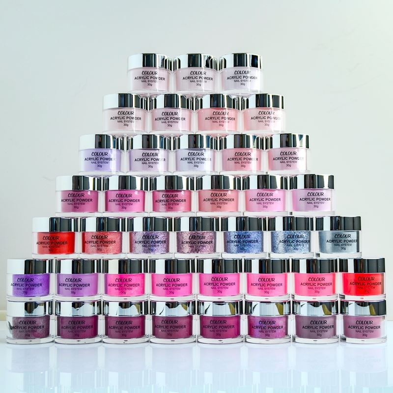 30g Acrylic Nail Powder Set - 12 Vibrant Colors for Professional Nail Art | Perfect for Salon, DIY Manicures & Nail Extensions