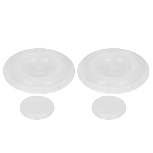 4pcs Non-Toxic Milking Pulsator Diaphragm Rubber Replacement Parts - Compatible with HL-P07 Cow Electric Milking Machine Accessories | Durable Spare Parts for Dairy Farm Equipment Maintenance