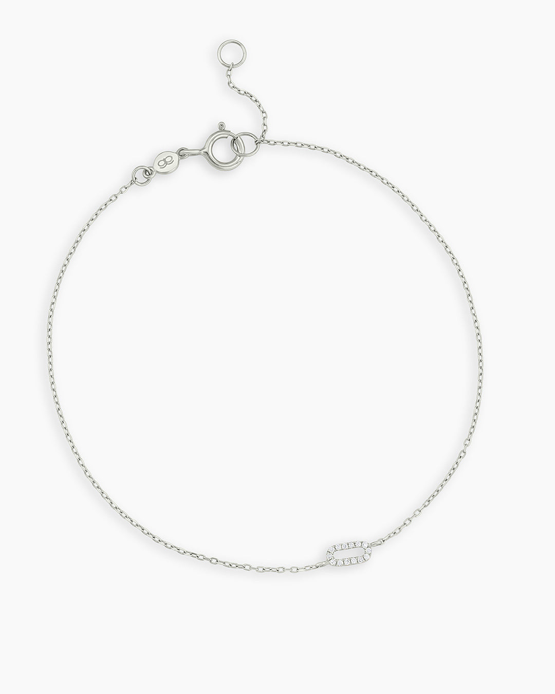 Diamond Pavé Alphabet Bracelet - Personalized Initial Letter Bracelet for Women, Sterling Silver or Gold Plated, Elegant Gift for Birthday, Anniversary, Valentine's Day | Perfect for Everyday Wear & Special Occasions