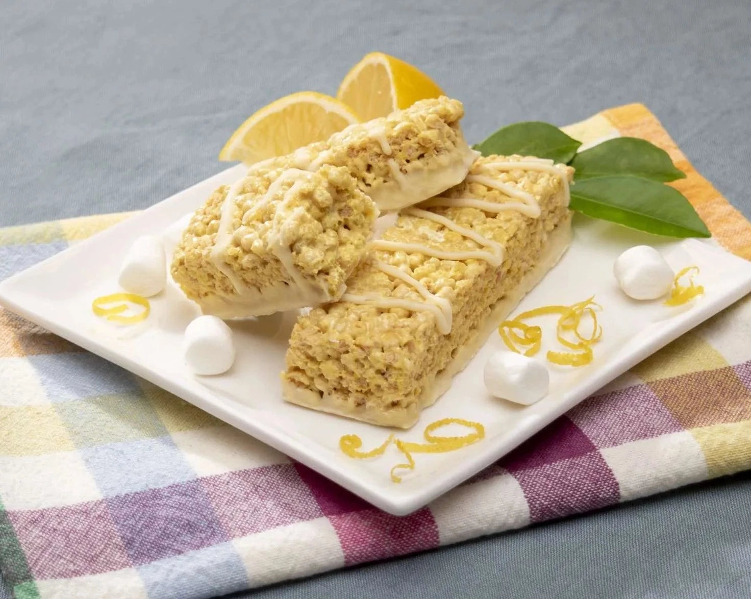 Fluffy Lemon Protein Bars - High Protein Low Carb Snacks for Weight Loss & Keto Diet | On-the-Go Energy Boost for Workouts, Hiking & Healthy Lifestyle