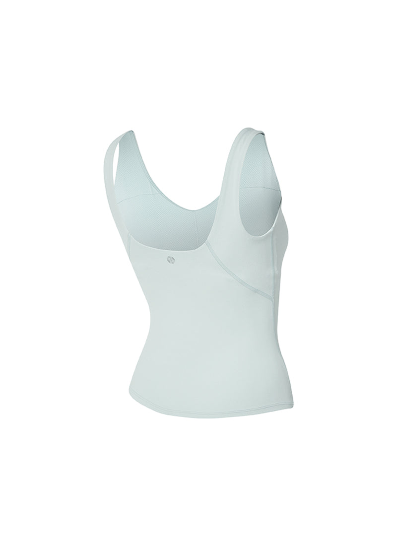 Black Label Signature Breathe V-Neck Tank Top for Women - Soft Comfortable Workout & Yoga Tops - Perfect for Gym, Running, and Casual Wear