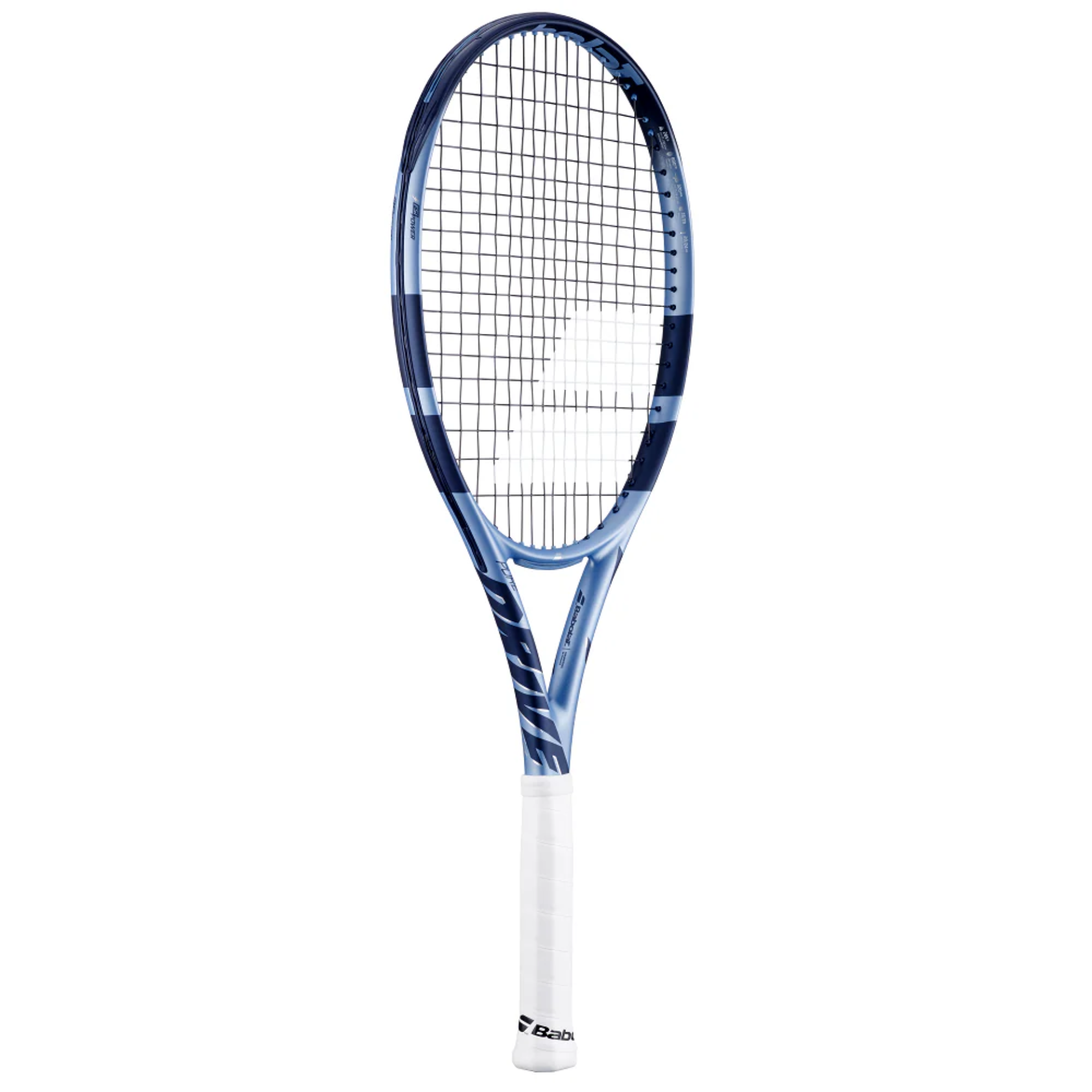 Babolat Pure Drive 107 (11th Gen) Unstrung Tennis Racket - Metallic Blue & Midnight Blue | Perfect for Beginners & Intermediate Players | Ideal for Recreational & Competitive Play