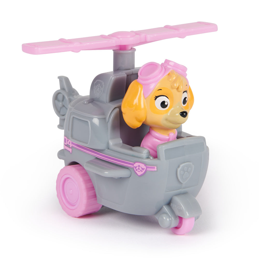 Paw Patrol Skye Deluxe Pullback Rescue Racer Toy - Kids' Favorite Pull Back Car for Adventure Play & Birthday Gifts