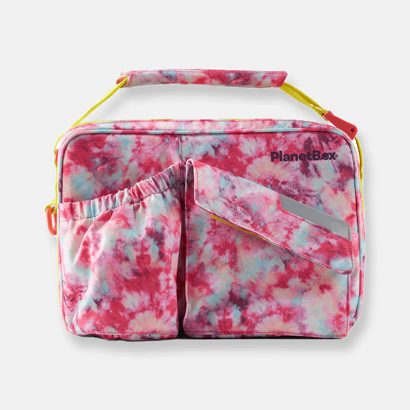 PlanetBox Insulated Lunch Bag for Kids & Adults - Reusable & Eco-Friendly Food Carrier for School, Work, Picnics & Outdoor Activities | Rover/Launch Collection