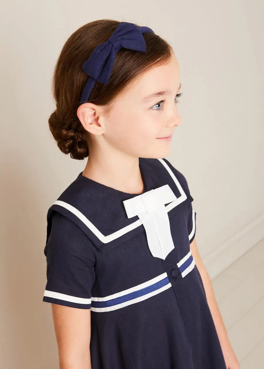 The Mariner Dress for Girls - Nautical Style Outfit for Kids | Perfect for Beach, Summer, and Casual Wear
