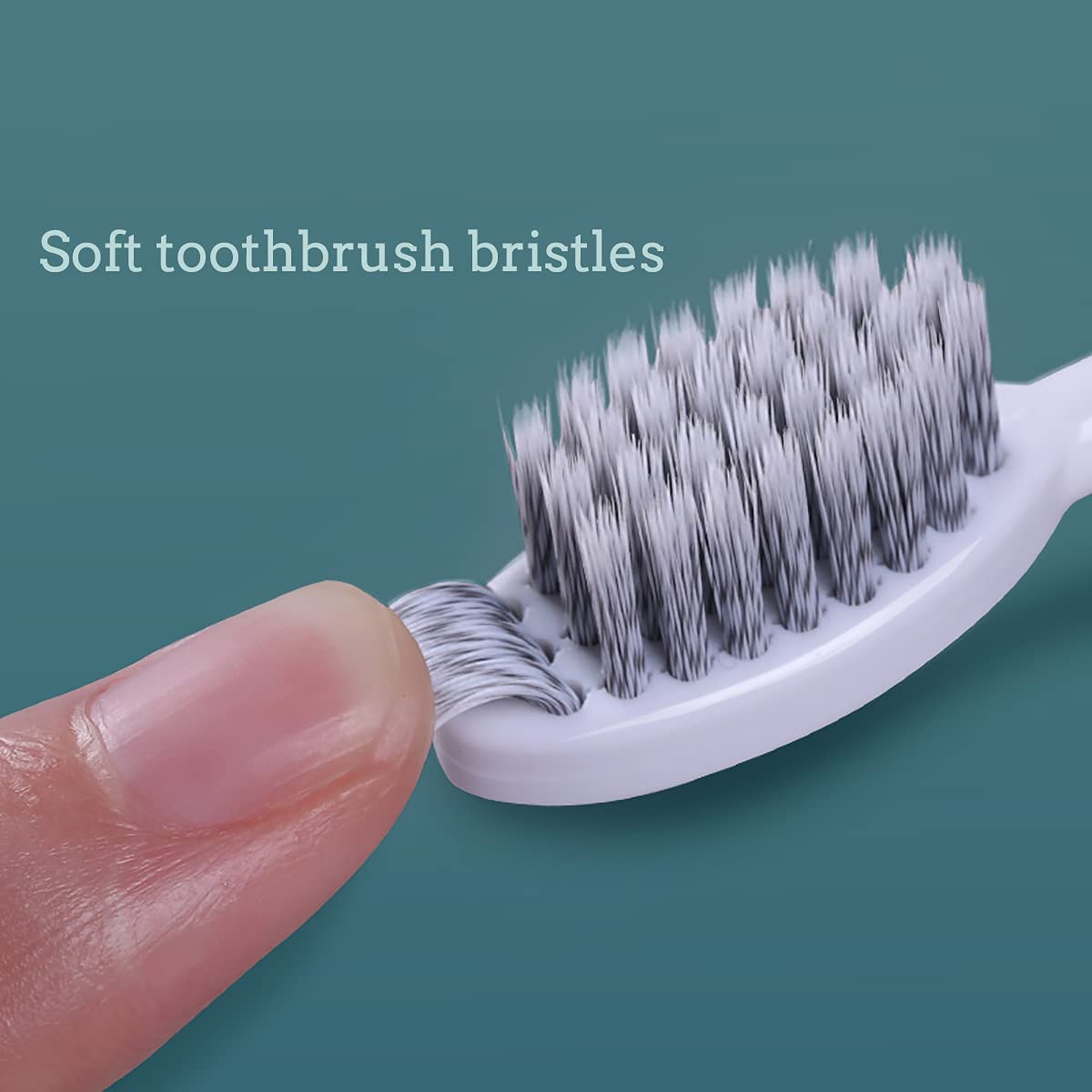 Portable Foldable Travel Toothbrush with Built-in Toothpaste Container - Soft Bristles for Gentle Cleaning - Ideal for Travel, Camping, School & Business Trips (Blue) - Perfect for On-the-Go Oral Care Anywhere