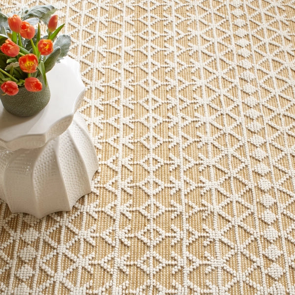 Dash & Albert Pembrook Handwoven Wool Rug - Soft & Durable Area Rug for Living Room, Bedroom, or Office - Perfect for Cozy Home Decor