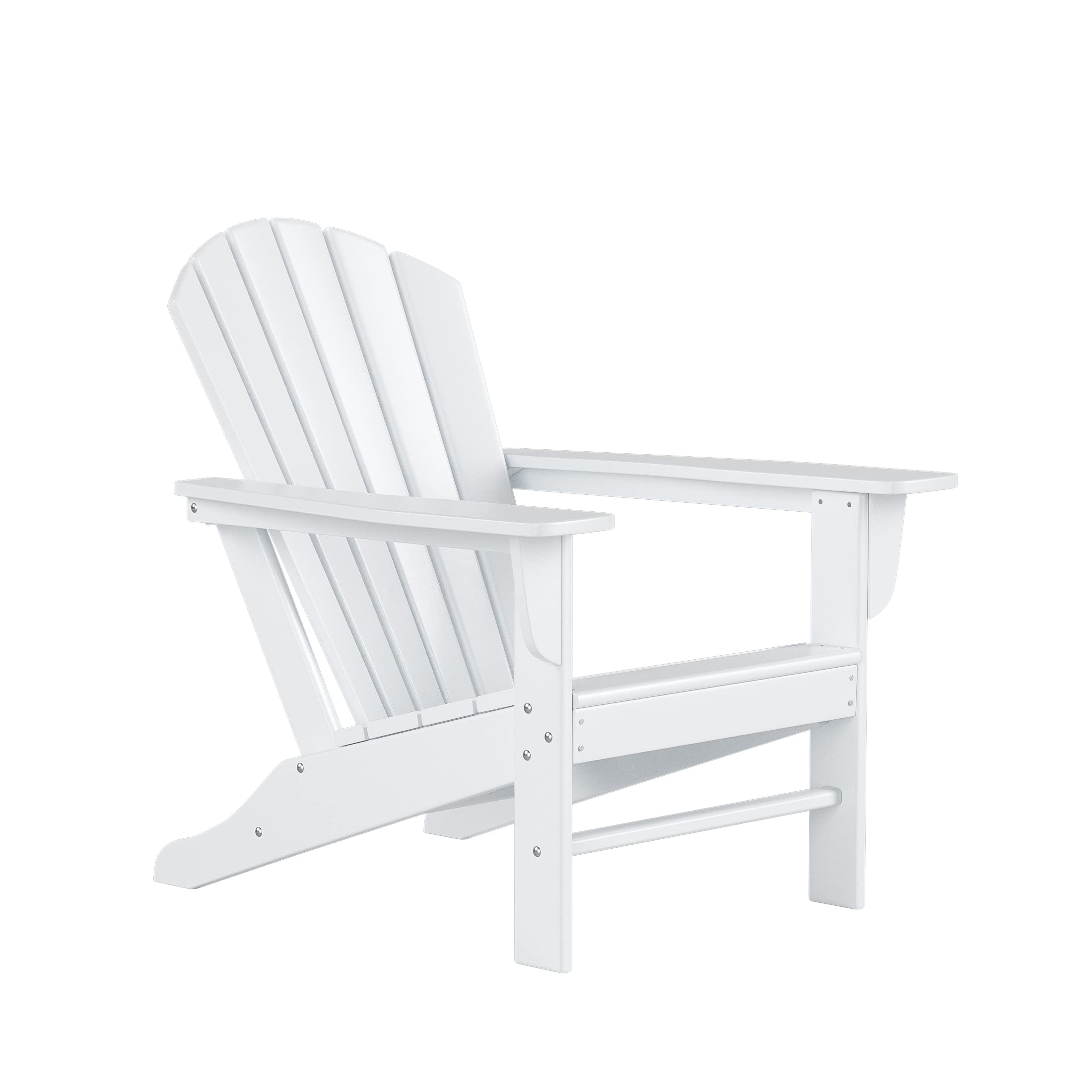 **WestinTrends Dylan Outdoor Adirondack Chair with Side Table Set - Durable Patio Furniture for Garden, Deck, Poolside & Backyard Relaxation**
