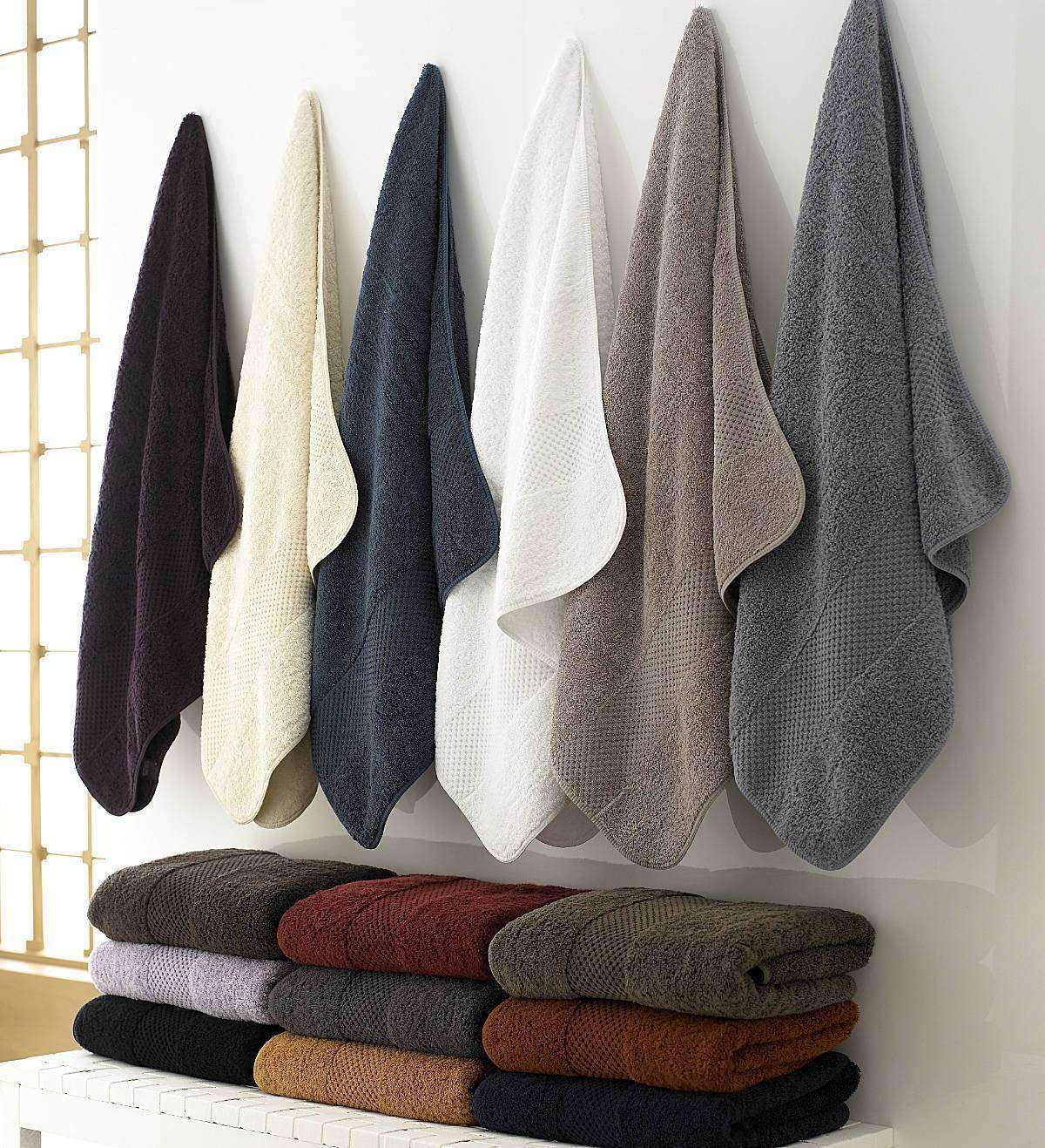 Premium Sylvano 100% Combed Egyptian Cotton Luxury Bath Towel Set - Ultra Soft & Absorbent for Spa, Hotel & Home Use