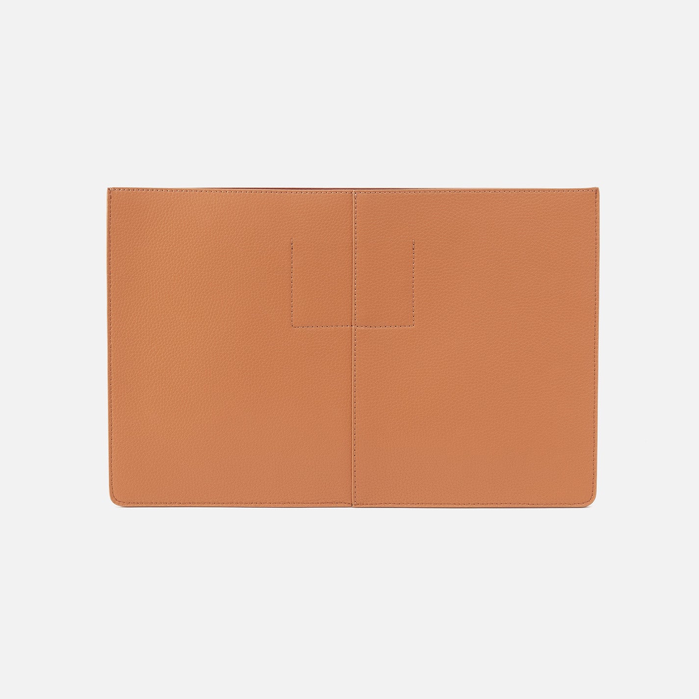 Premium Micro Pebbled Leather Laptop Sleeve - Vida Large 15-16 Inch Laptop Case for MacBook Pro/Air, Dell XPS - Stylish Biscuit Color - Perfect for Work, Travel & School