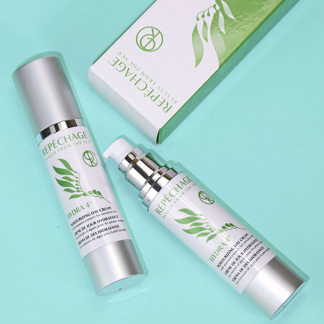 Hydra 4® Moisturizing Day Cream for Dry Skin - Hydrating Face Moisturizer with Hyaluronic Acid | Daily Skincare Routine, Anti-Aging & Makeup Prep