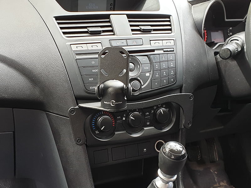 Industrial Evolution InDash Mount for Mazda BT 50 (2012+) - Secure Car Phone Holder for GPS Navigation & Hands-Free Driving