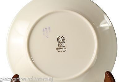 Lenox Fair Lady Porcelain Dinner Plate - Set of 8 Elegant Fine China Plates for Formal Dining, Wedding Registry & Special Occasions