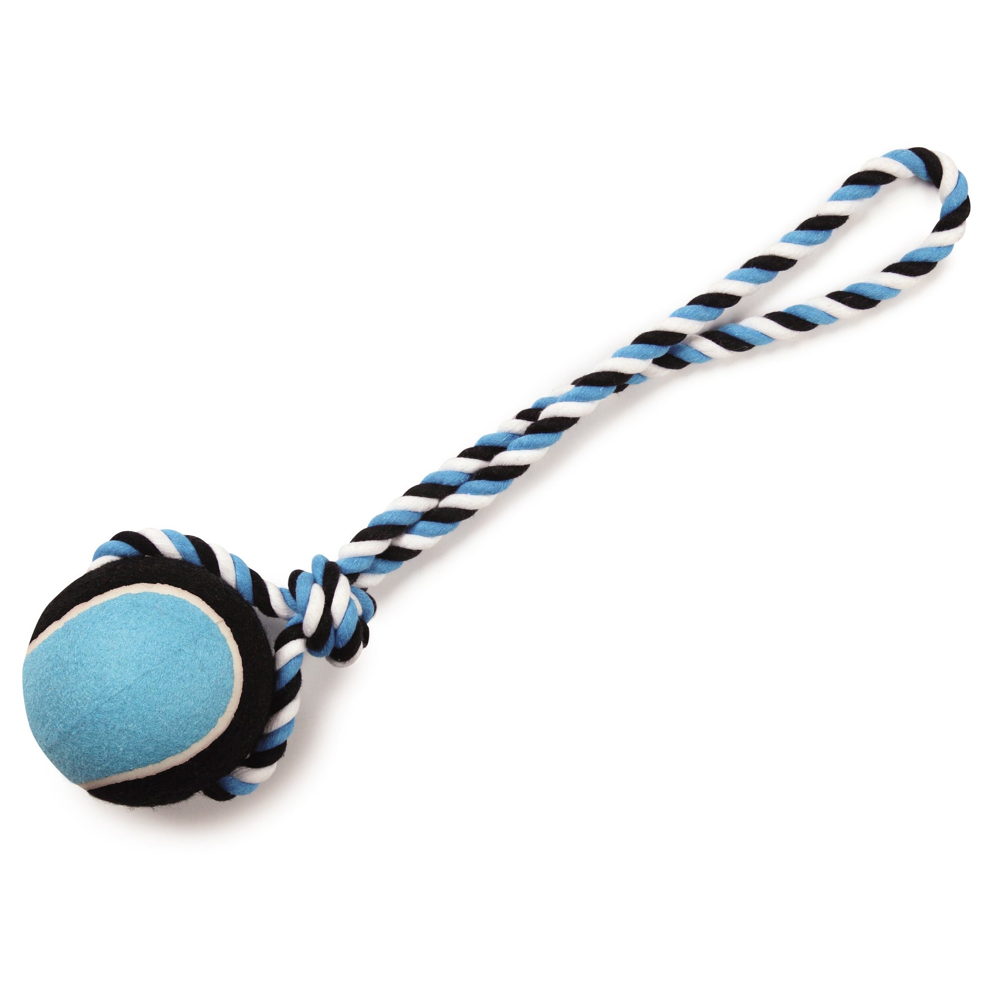 10-Piece Durable Rope Dog Toy Pack in Blue - Perfect for Chewing, Fetch & Training - Great for Small, Medium & Large Dogs
