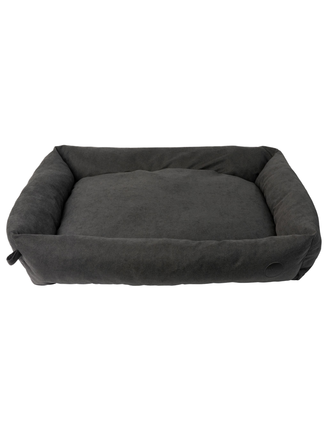 Fuzzyard Premium Pet Bed for Dogs & Cats - Soft Plush Lounge Bed in Charcoal Gray (Small, Medium, Large) - Perfect for Living Room, Bedroom & Pet-Friendly Spaces
