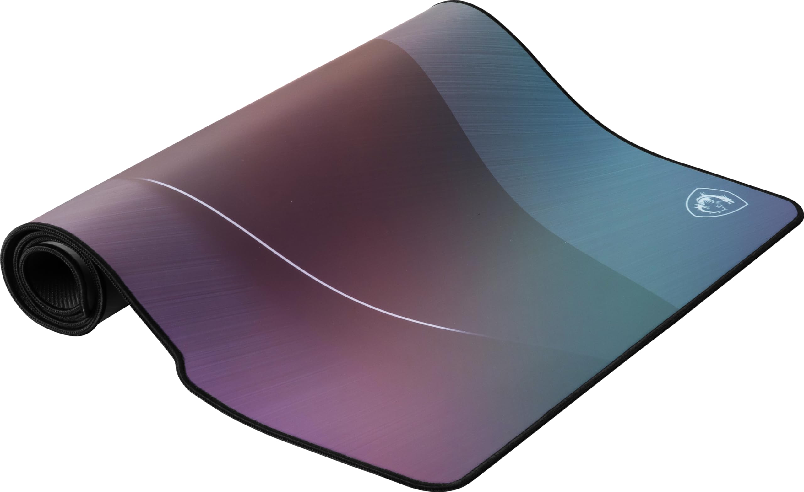 MSI Gaming Mouse Pad - XXL Ultra-Smooth Surface with Low-Friction Silk Coating, Stunning Reflective Visual Effects, 3mm Thick Non-Slip Natural Rubber Base - Agility GD72 Gleam Edition for PC, Laptop & Esports Gaming