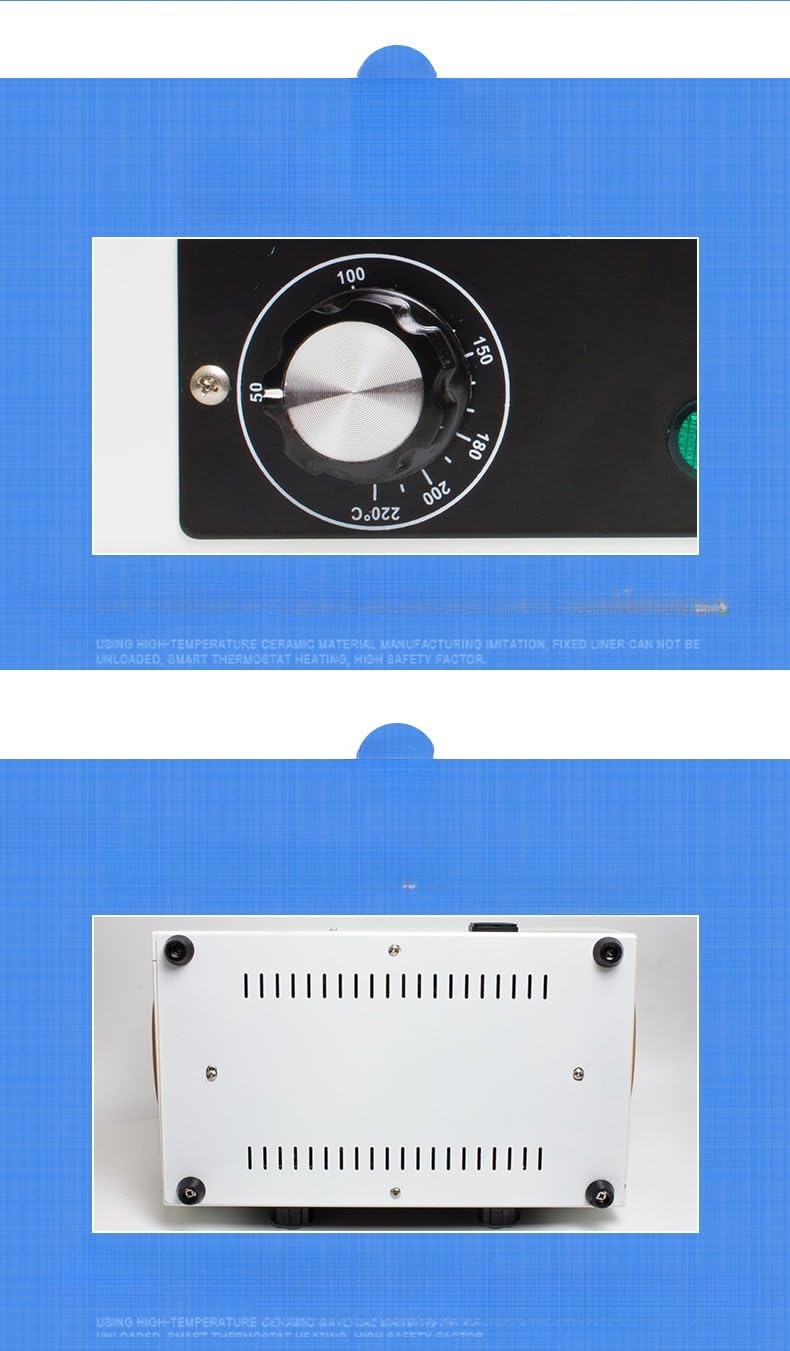 300W Mini High Temperature Sterilizer - 1.5L Medical Autoclave Equipment with Timer & Dry Heat Function | Portable Sterilization Cabinet for Dental Tools, Tattoo Needles, Baby Bottles & Beauty Accessories | Home Clinic & Salon Use