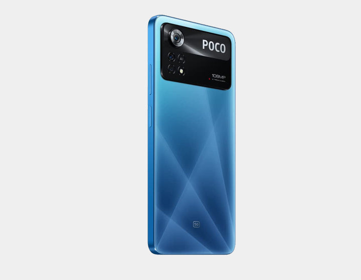Xiaomi Poco X4 Pro 5G Smartphone - 256GB Storage 8GB RAM, Dual SIM GSM Unlocked (Blue) - Perfect for Gaming, Streaming & Work on the Go