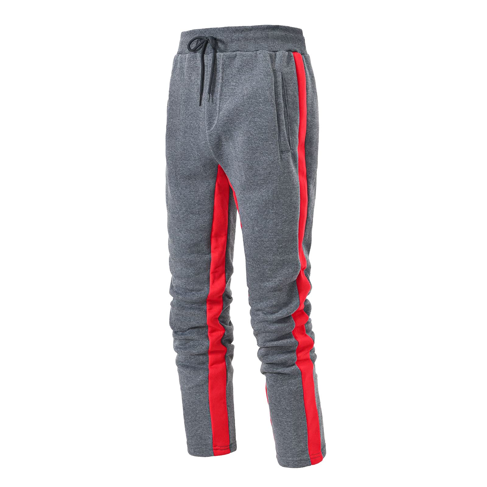 **Men's Big & Tall Joggers Sweatpants - Athletic Casual Gym Pants with Drawstring & Pockets - Perfect for Workouts, Running, Travel & Lounge Wear**