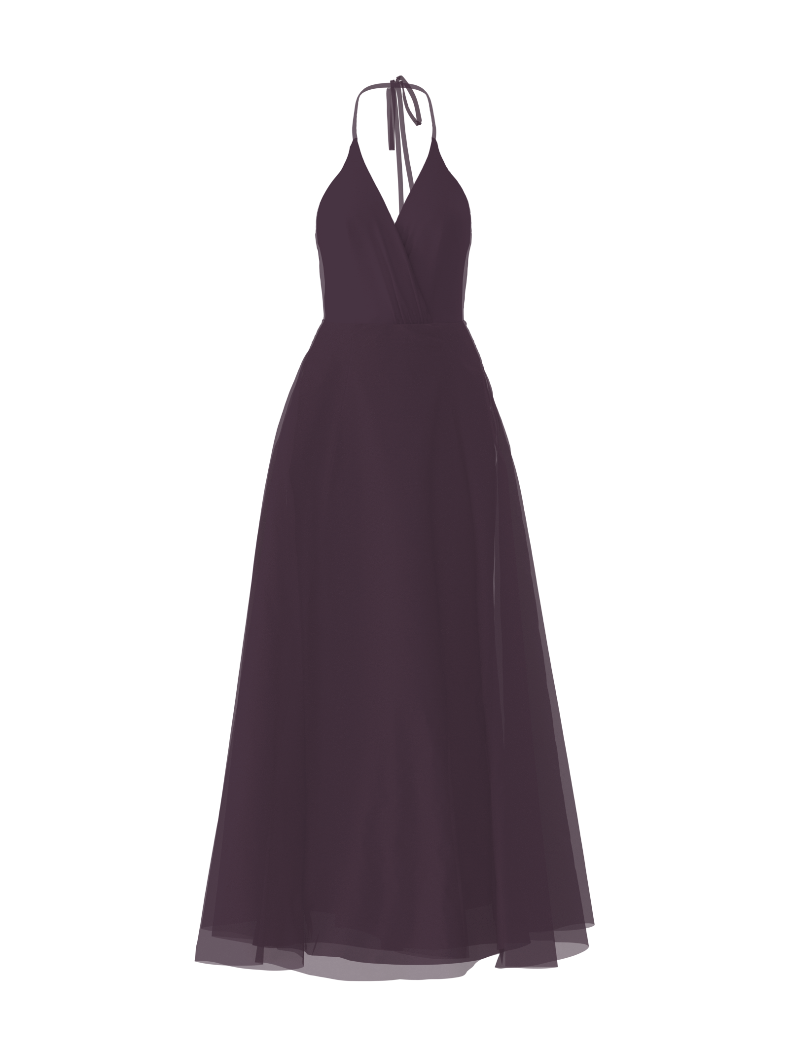 Carmelle Bodice & Cerisa Skirt Set in Plum - Elegant Women's Fashion Outfit for Parties, Weddings & Special Occasions