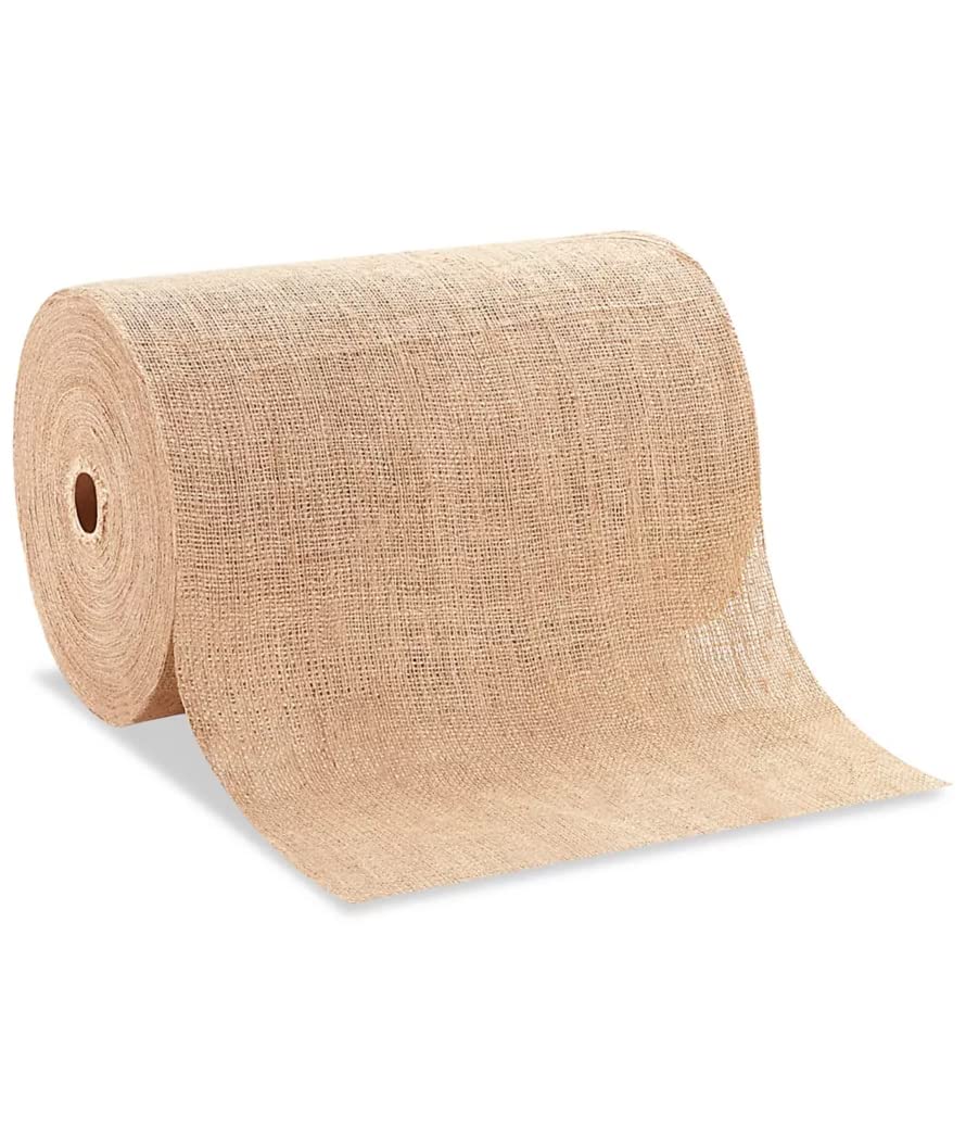Natural Jute Burlap Fabric Roll - 18