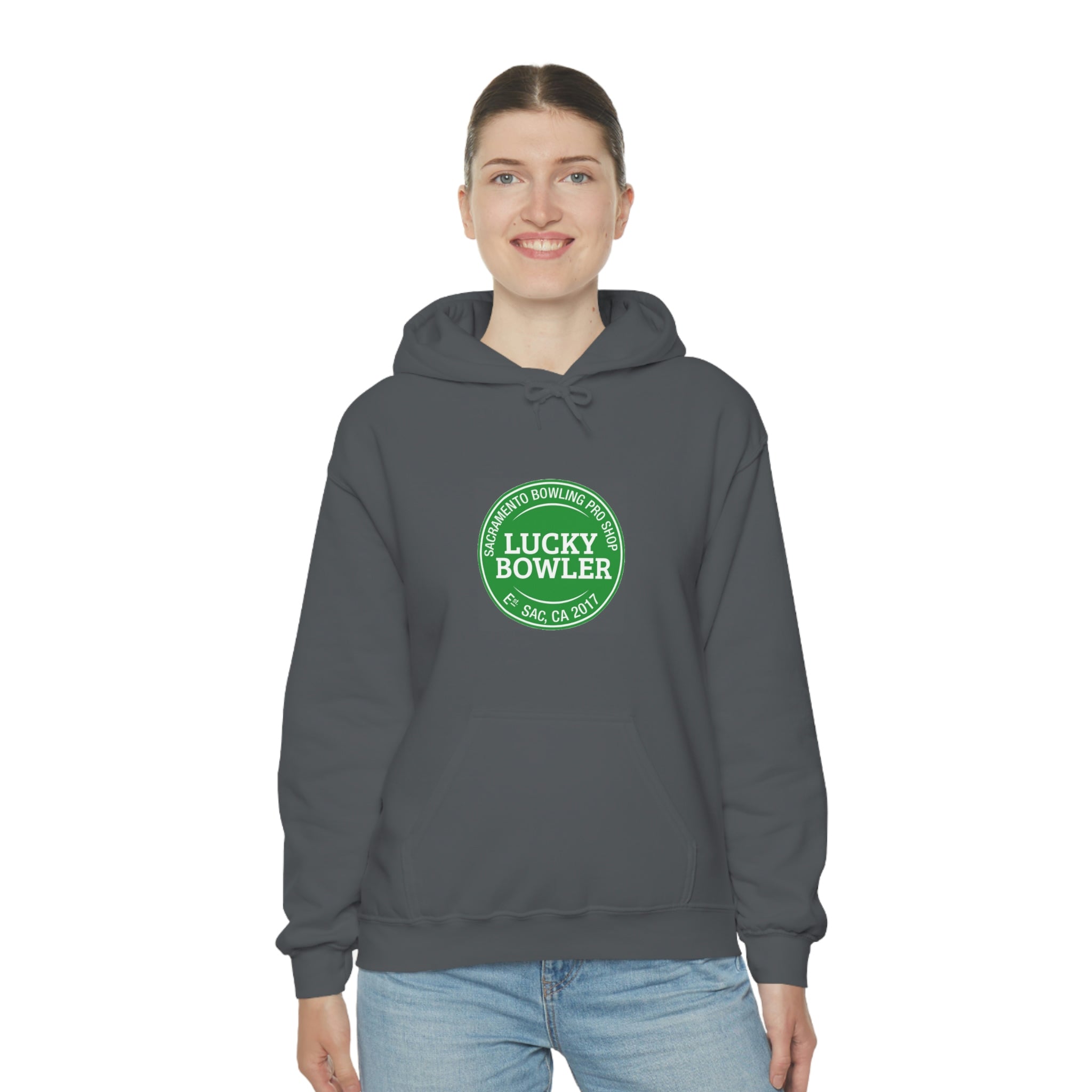 Lucky Hoodie #3 with QR Code - Stylish Unisex Pullover for Men & Women - Perfect for Casual Wear, Street Fashion, and Social Media QR Code Sharing