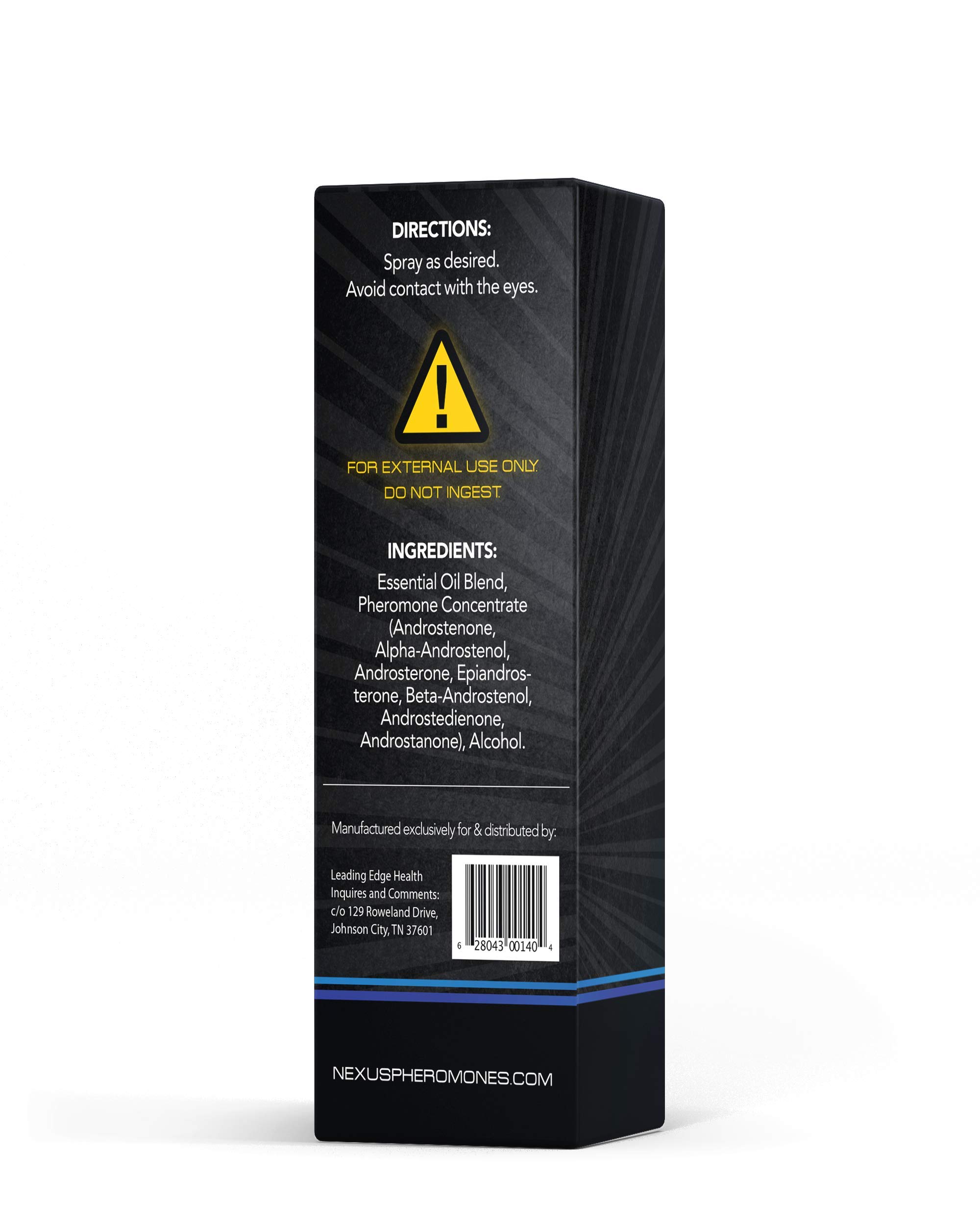 Nexus Pheromones Cologne for Men - Natural Human Sex Pheromones to Attract Women Instantly | Dating, Nightlife & Confidence Booster