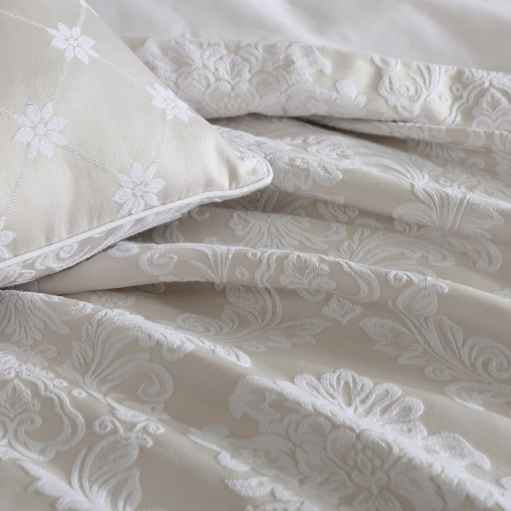 Chantilly Linen Quilt Cover Set - Queen Size Bedding | Soft & Breathable Luxury Bedding for Master Bedroom & Guest Room