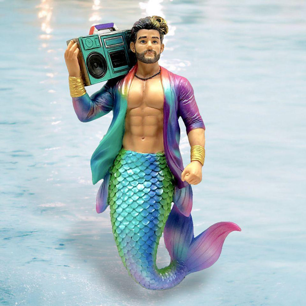 Big Booming Box Merman Collectible Action Figure - Limited Edition 2025 New Release - Perfect for Display, Gift Giving & Fantasy Collectors