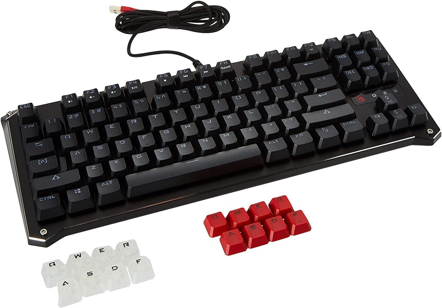 BLOODY B930 TKL Optical Gaming Keyboard - RGB Backlit, Tactile Switches for Esports & PC Gaming