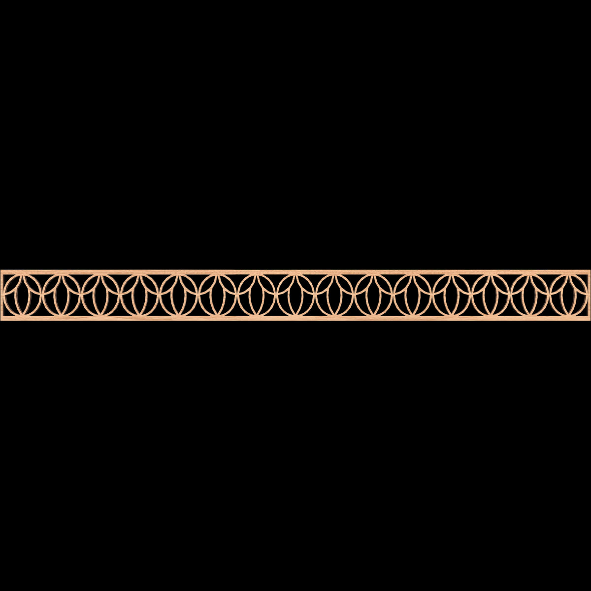 Shoshoni Fretwork Moulding - Decorative Wood Trim for Home & Furniture DIY Projects | Perfect for Wall Paneling, Cabinetry, and Interior Design