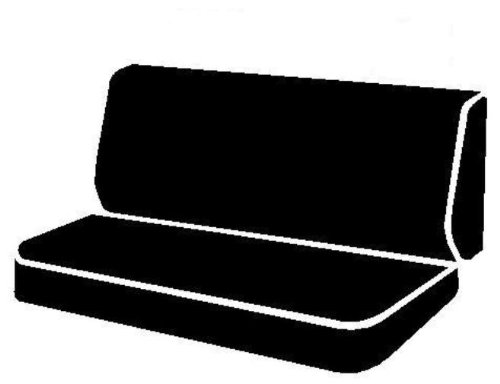 FIA TR44 Universal Fit Truck Bench Seat Cover - Durable Brown Neoprene Fabric for Pickup Trucks & SUVs | Waterproof & Non-Slip Protection for Work, Camping & Road Trips