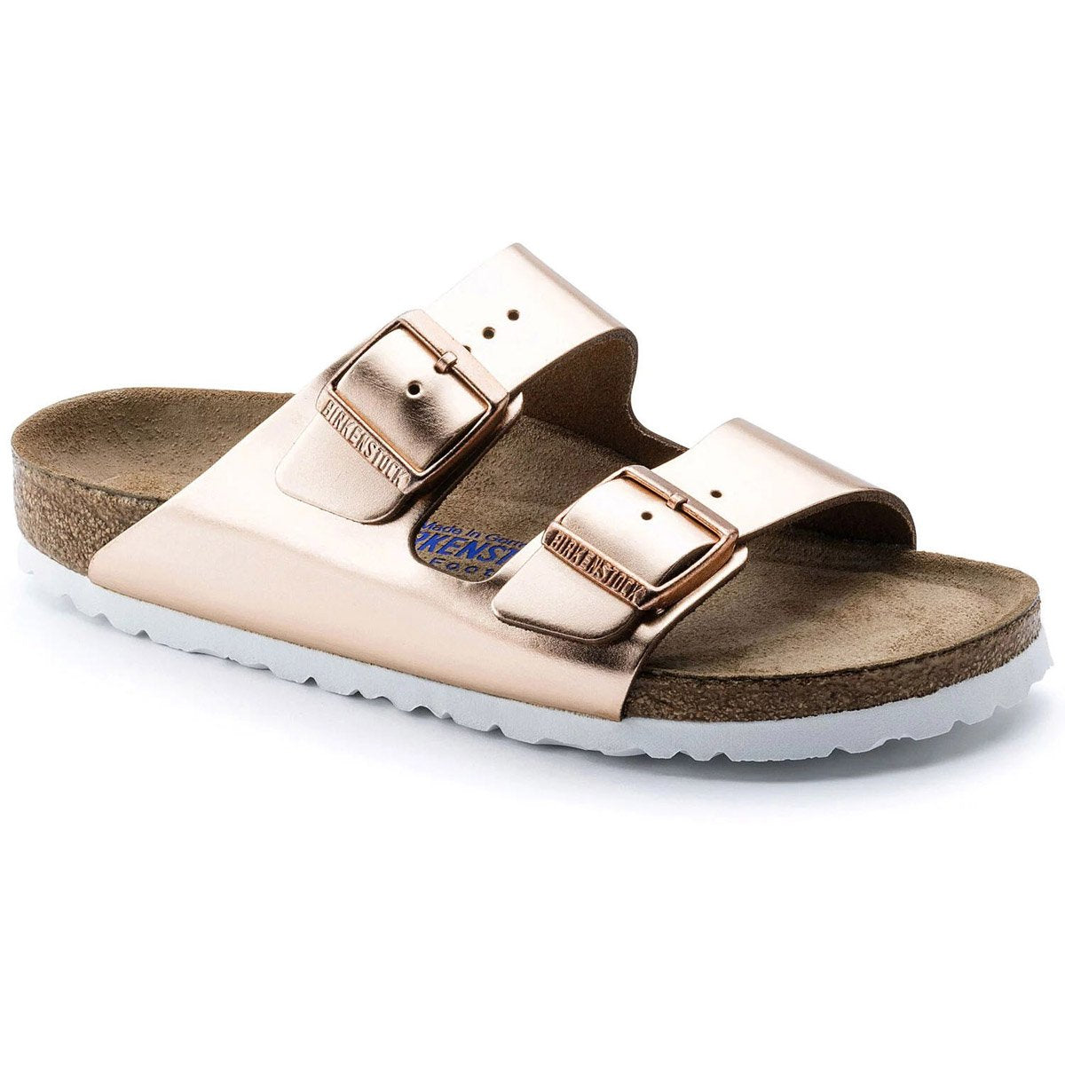 Arizona Soft Footbed Natural Leather Sandals for Women - Narrow Fit | Comfortable & Stylish for Beach, Travel & Everyday Wear