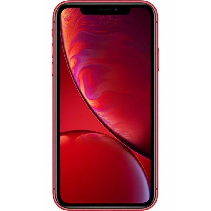 Apple iPhone XR 64GB (Renewed) - Unlocked GSM Smartphone in Red | US Version | Perfect for Travel, Work & Everyday Use