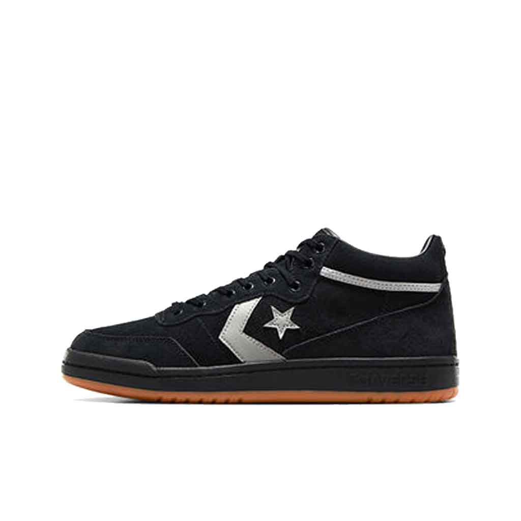Converse Fastbreak Pro Mid Basketball Shoes - Black/Grey/Gum Sole for Men - High-Top Sneakers for Streetwear & Casual Wear