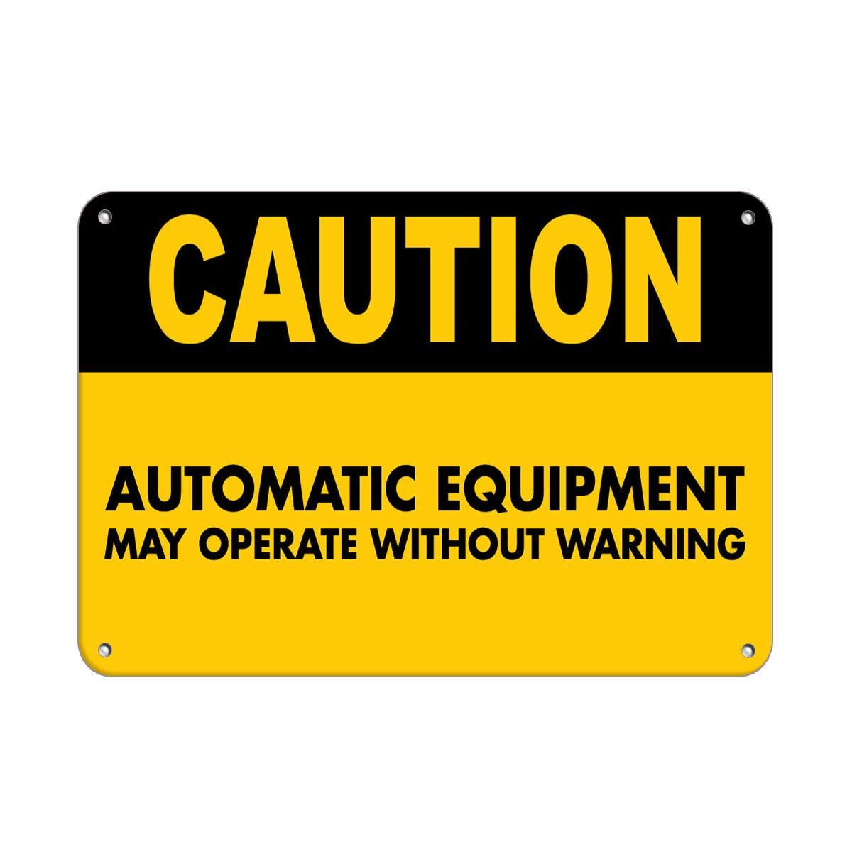 Safety & Warning Vinyl Stickers Bundle - 3 Pack (3.5