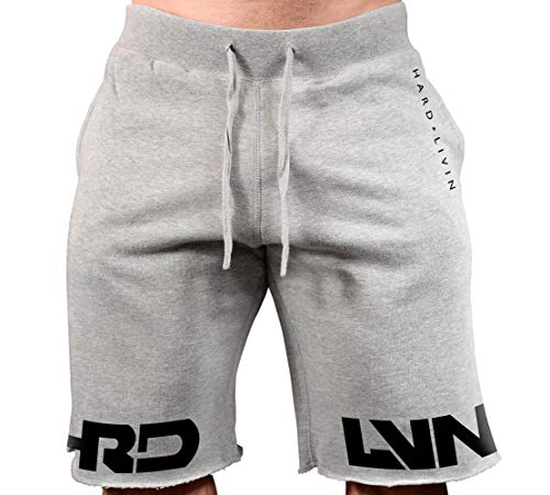 Athletic Grey Sweatshorts/Black Art