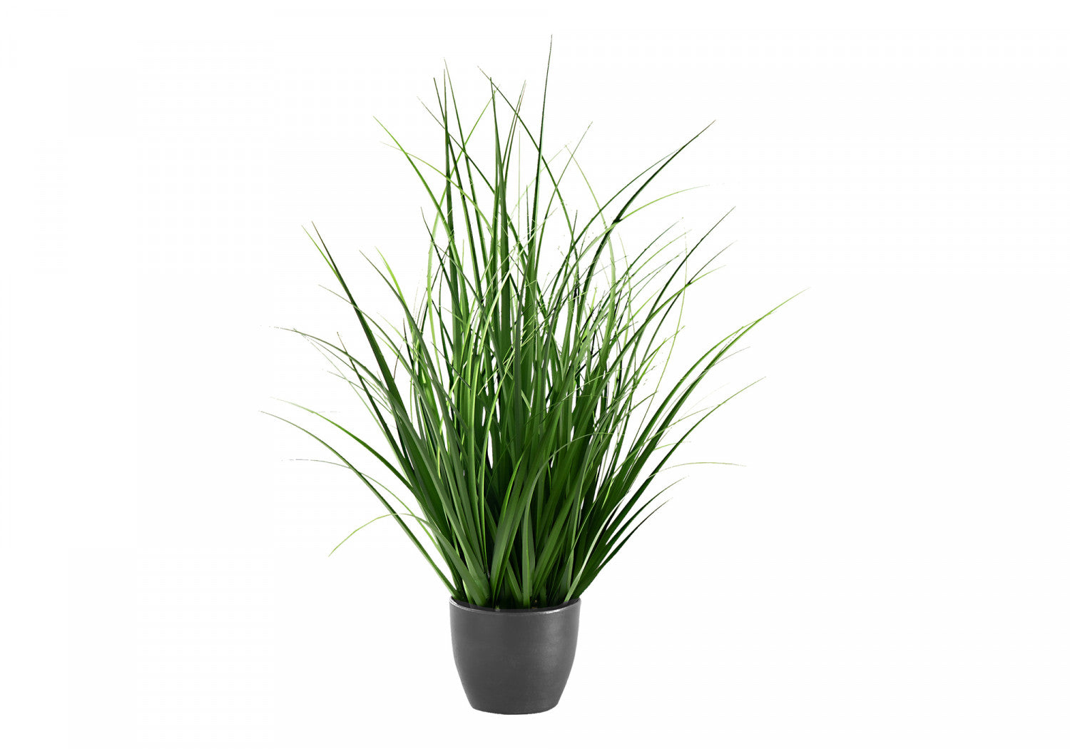 26 Pack Artificial Grass Plants in 4 Black Pots - Realistic Fake Greenery for Home & Office Decor - Perfect for Desk, Shelf, and Indoor Plant Decorations