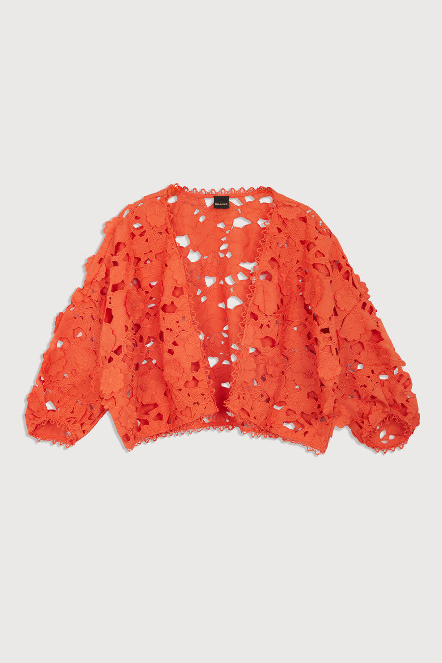 Elegant Floral Lace Cut-Out Bolero Jacket for Women - Perfect for Weddings, Parties & Special Occasions
