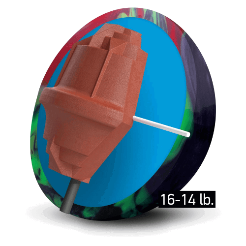 Columbia 300 High Speed Performance Bowling Ball - Professional Reactive Resin Coverstock for Strikes & Spares - Perfect for League Play & Tournament Competition