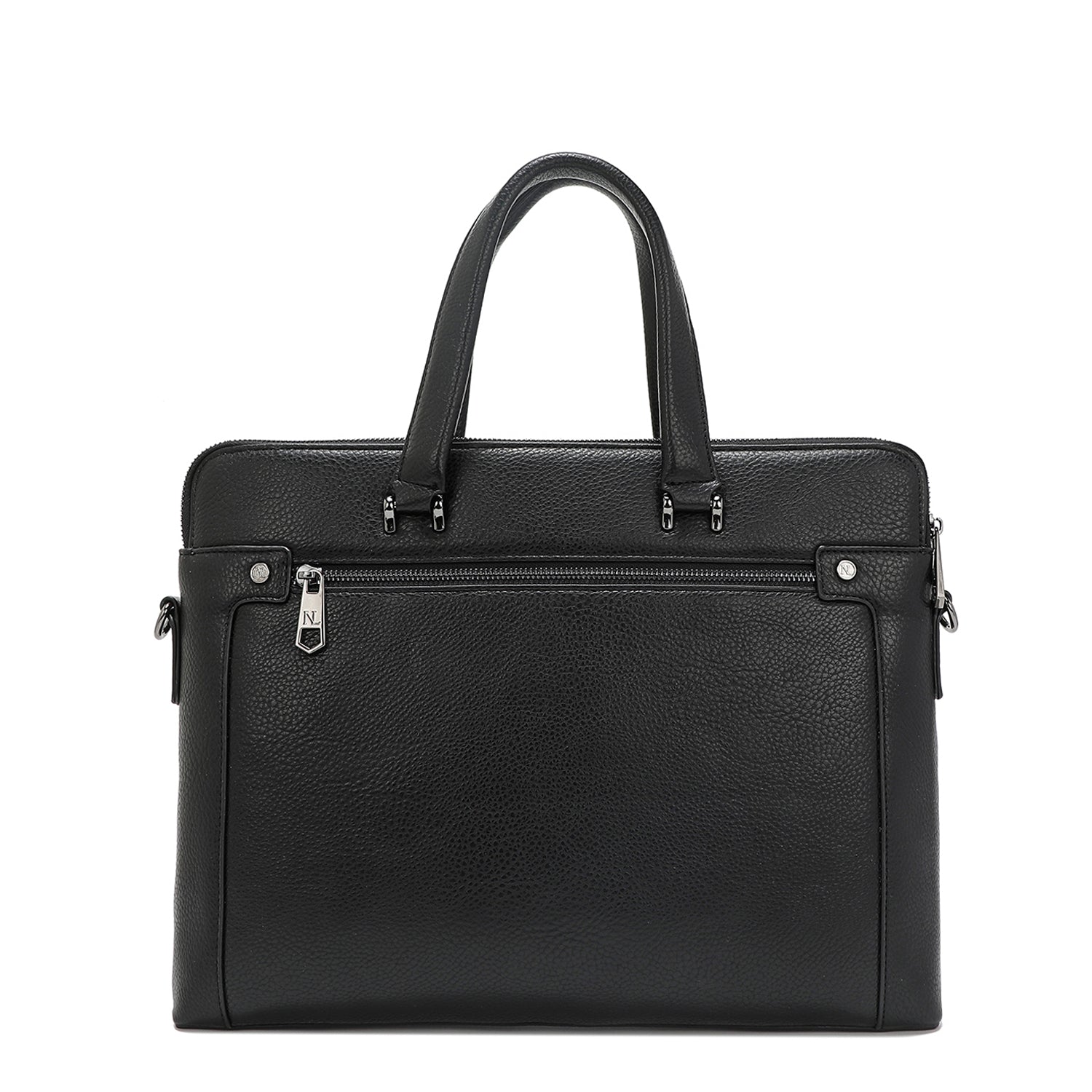 Premium Vegan Leather Briefcase for Men - Durable & Stylish Business Laptop Bag - Perfect for Office, Travel & Professional Meetings