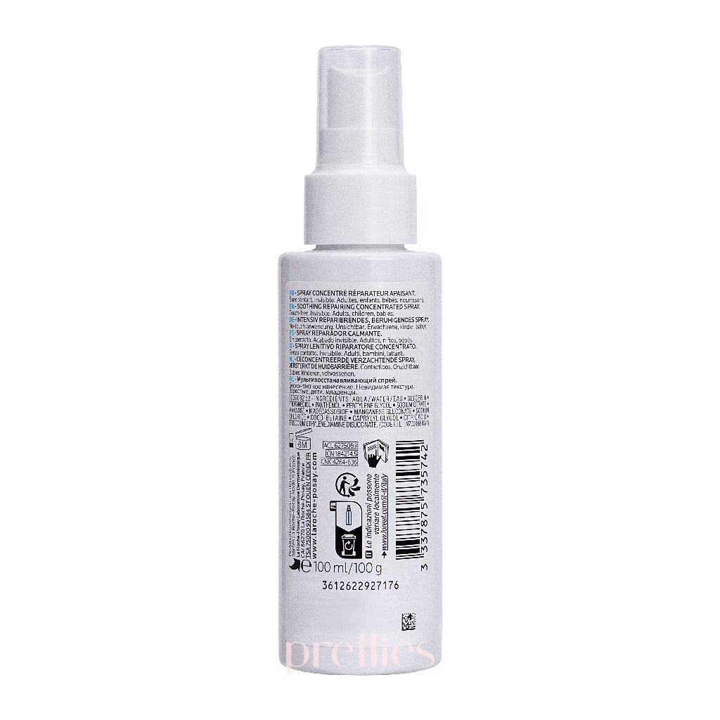 La Roche-Posay Cicaplast B5 Soothing Repairing Spray 100ml - Calming Facial Mist for Sensitive Skin & Post-Procedure Care | Perfect for Sunburn Relief & Daily Skin Recovery