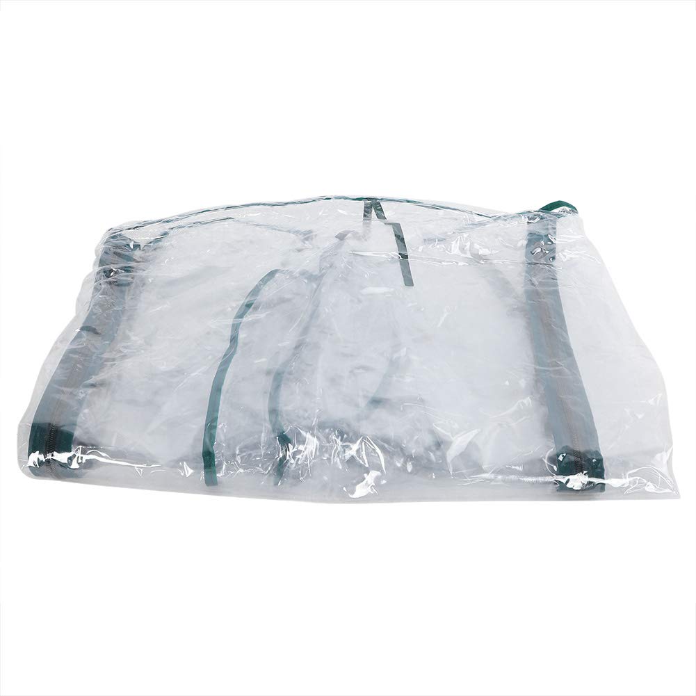 Clear Greenhouse Sunshade Cover Tent - Mini Plant Protection Shelter for Succulents, Flowers & Strawberries | UV Protection & Ventilation | Perfect for Indoor/Outdoor Gardens, Balconies & Patios